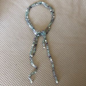 Genuine Pearl and Stone Lariats